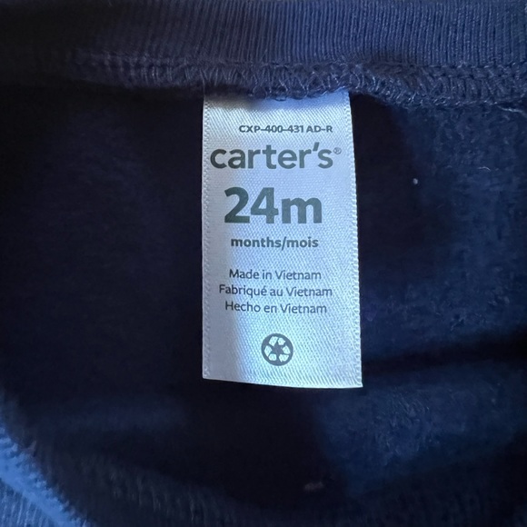 NWT Carter’s Girls Sweatshirt, 24 months - Picture 4 of 5